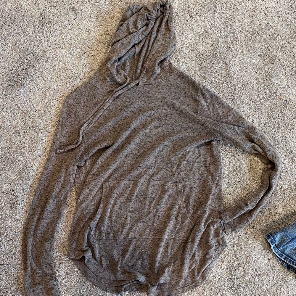 Lightweight long sleeve hoodie